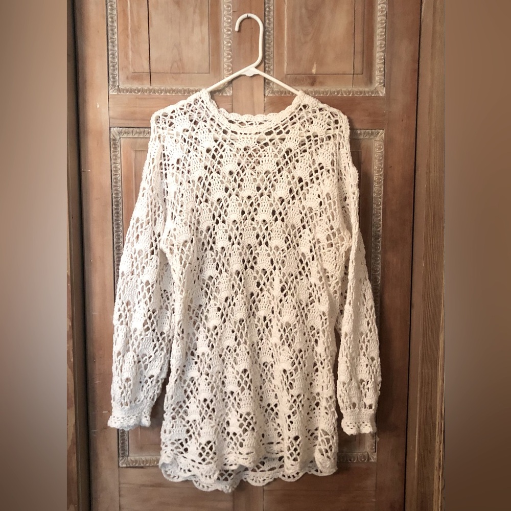 Cute one of a kind crochet dress